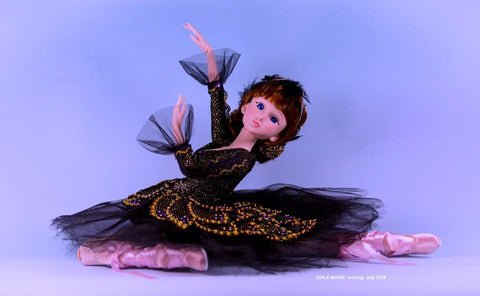 Odile's Black Swan Tutu My Ballerina Dolls Odile's Black Swan Tutu My Ballerina Dolls